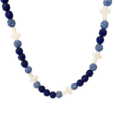 Summit Faith Drip Beaded Sports Necklace
