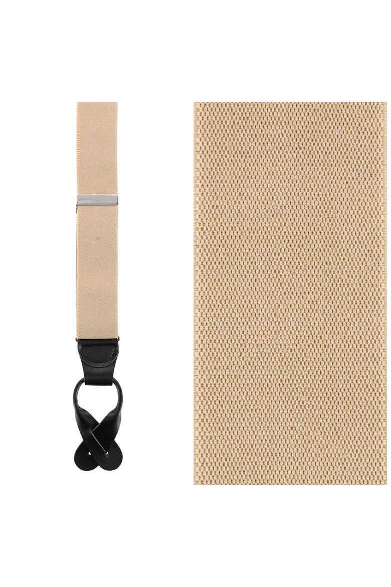 Men's Classic Elastic Suspenders, Alternate, color, KHAKI