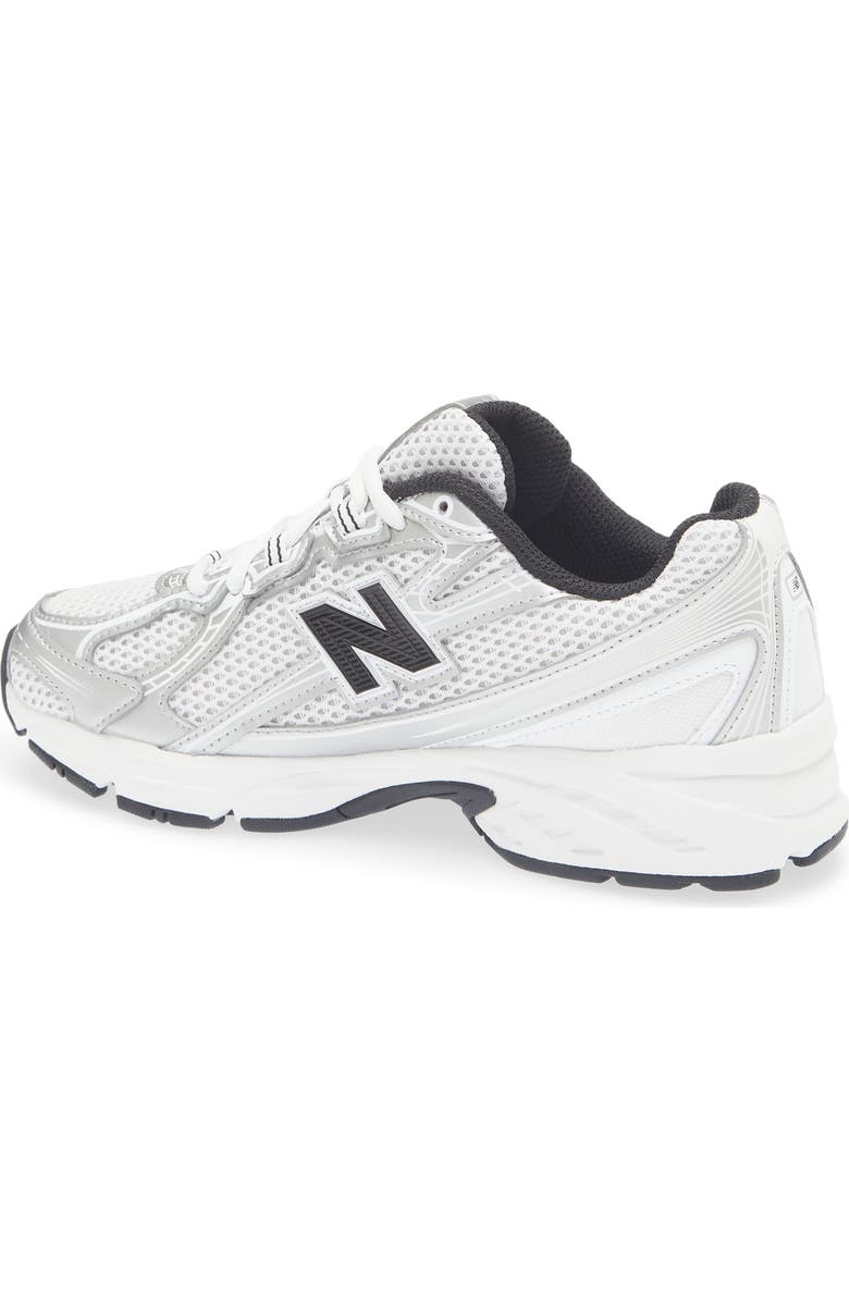 New Balance Kids' 740 Sneaker, Alternate, color, Silver Metallic/ Black