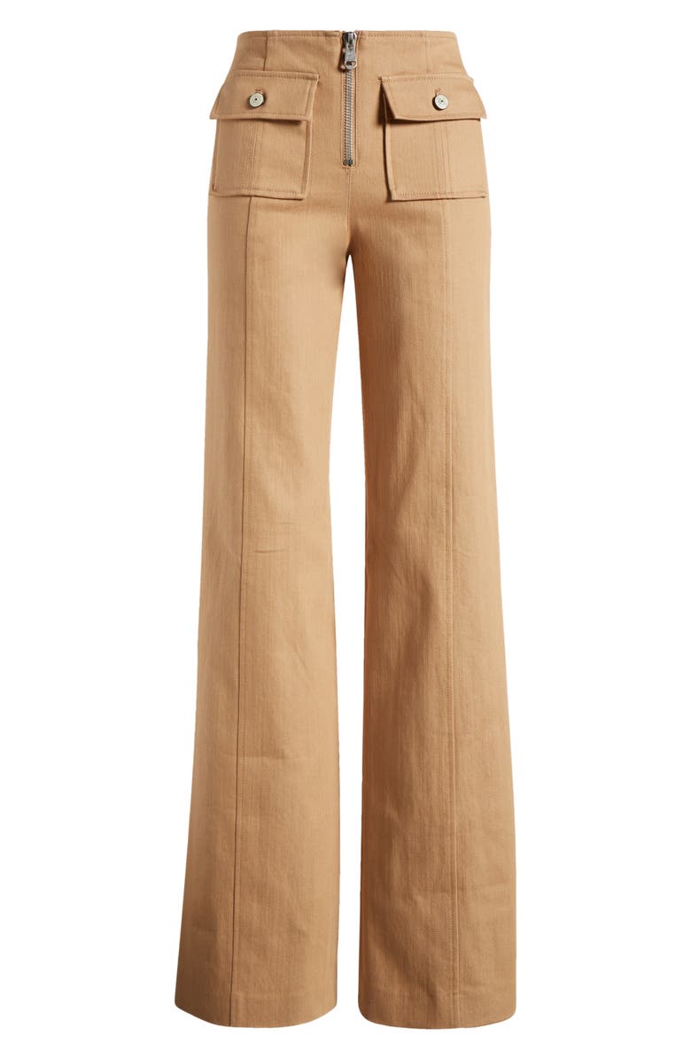 Cinq à Sept Azure Wide Leg Pants, Alternate, color, Sahara