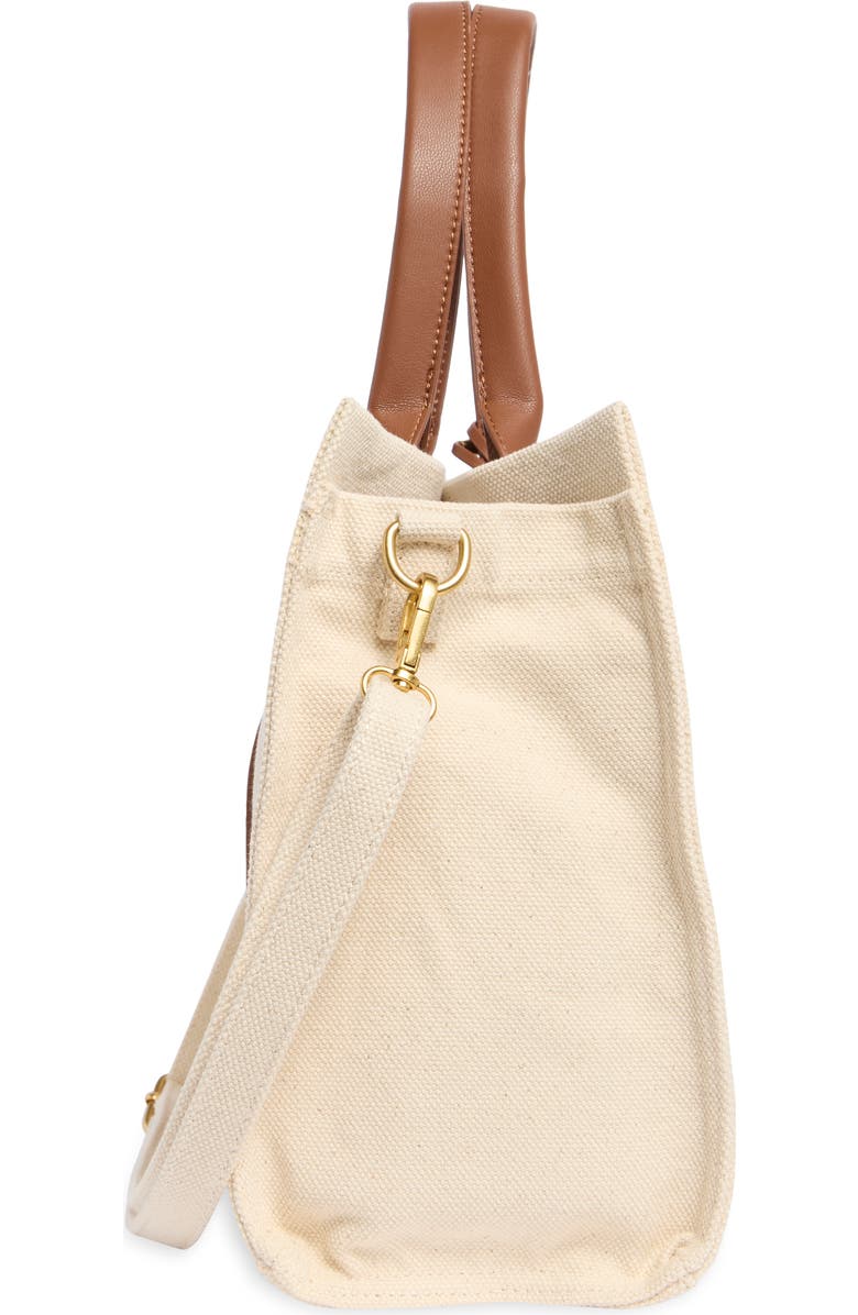 Vince Camuto Aalis Canvas Tote, Alternate, color, Natural