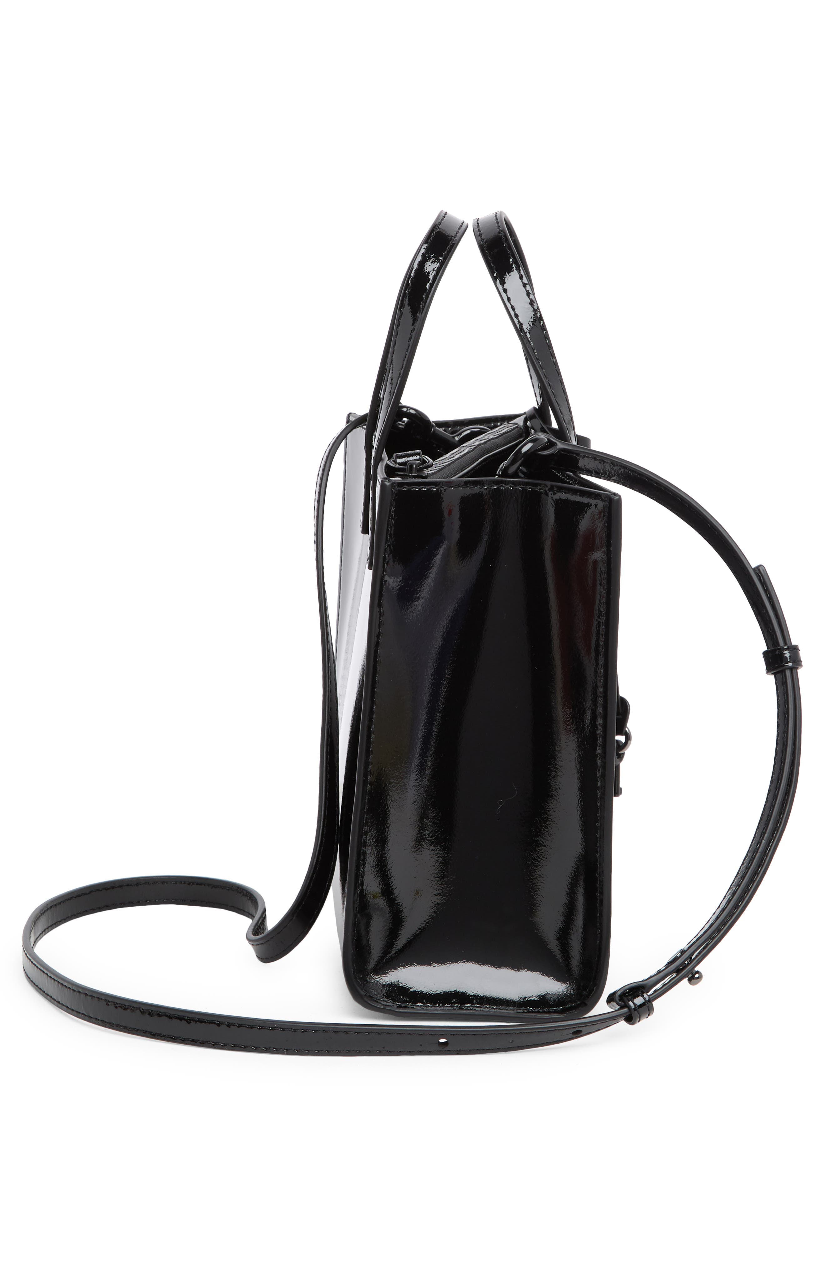 Marc Jacobs Mini Grind Tote Bag, Alternate, color, Black