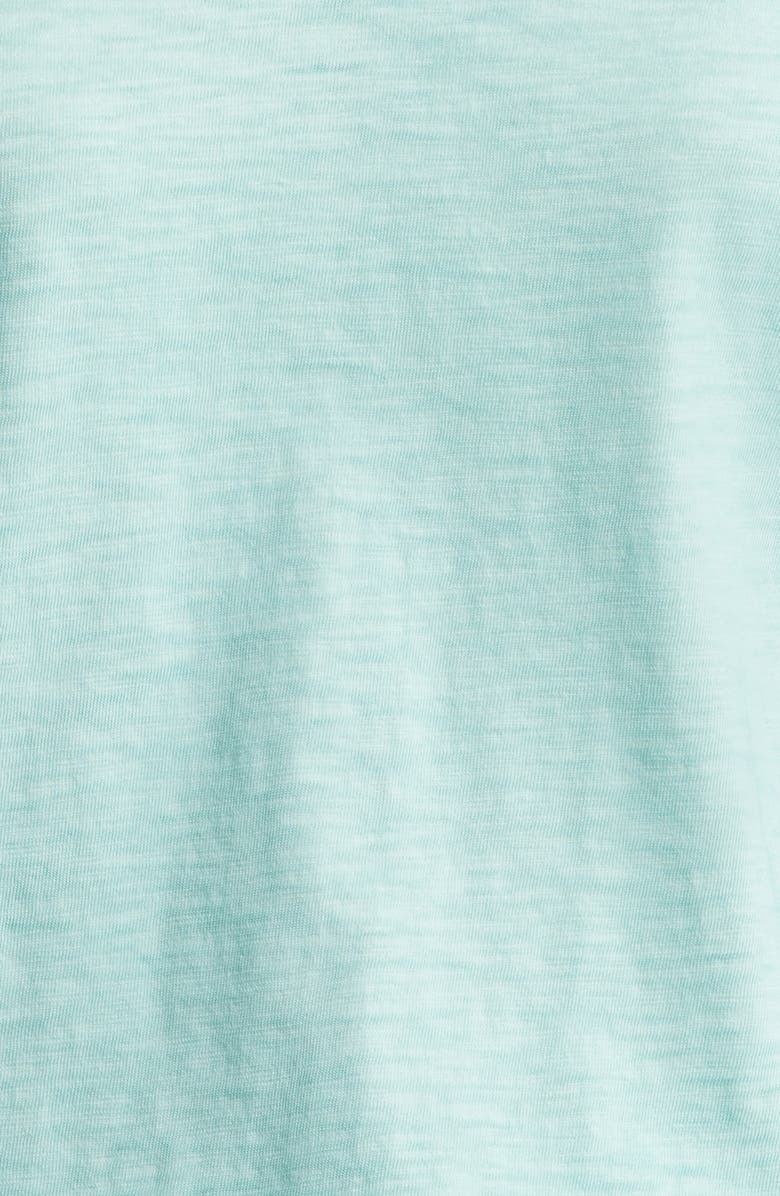 NZT by NIC+ZOE Split Neck Cotton T-Shirt, Alternate, color,