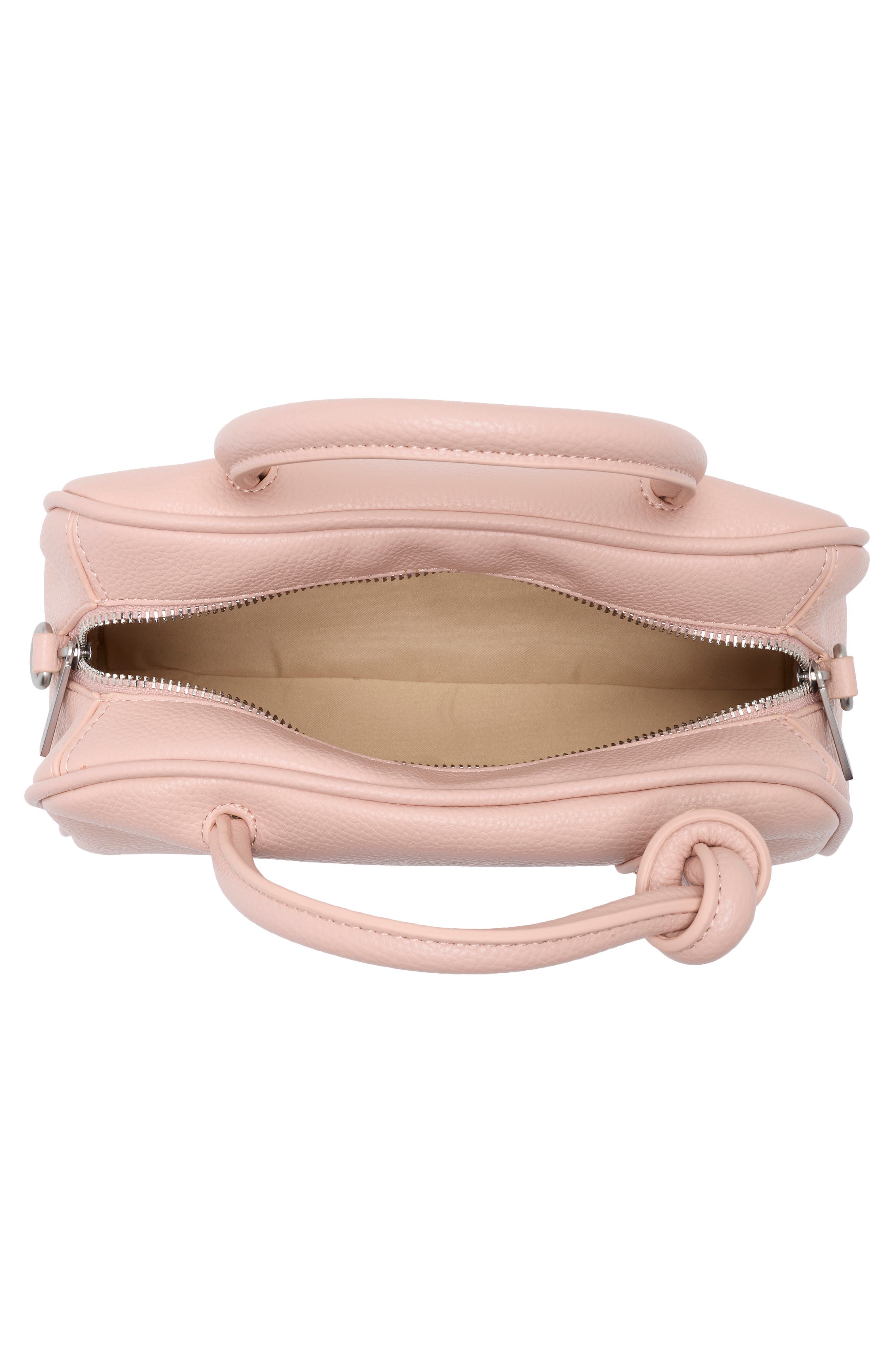 Knot Handle Satchel Bag, Alternate, color, BLUSH