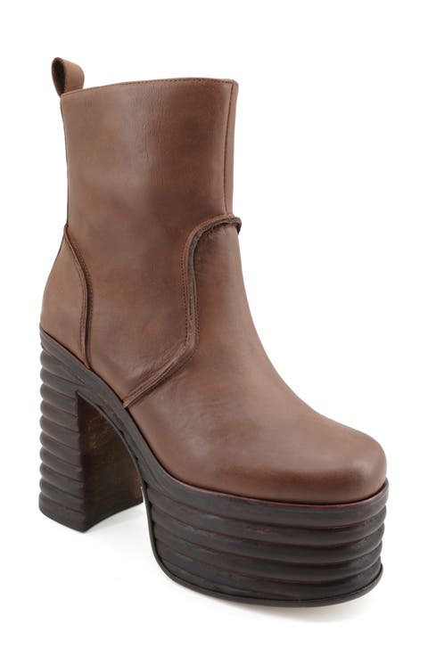 Argelia Waterproof Platform Bootie (Women)