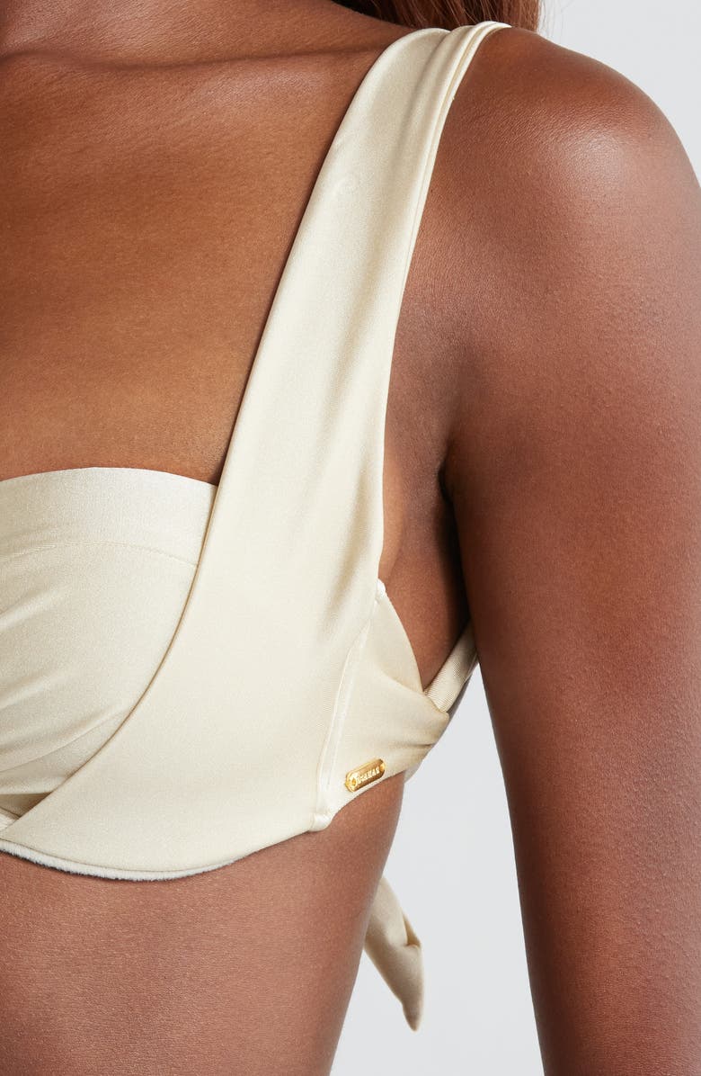 BOAMAR Sheyla Underwire Bikini Top, Alternate, color, Champagne