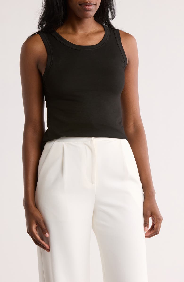 CeCe Crewneck Knit Tank, Main, color,