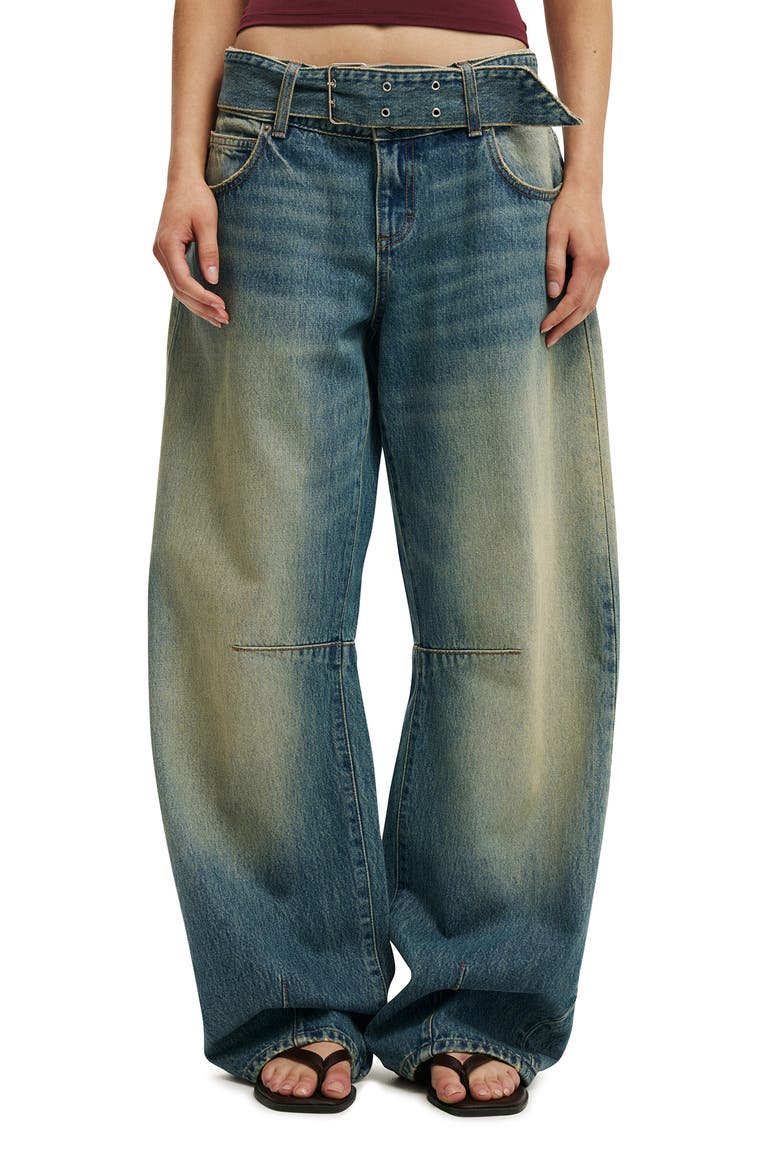 Women's Low Barrel Jean, Main, color, Vertigo Blue