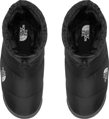 The North Face Women s Nuptse Apres Booties Black 9