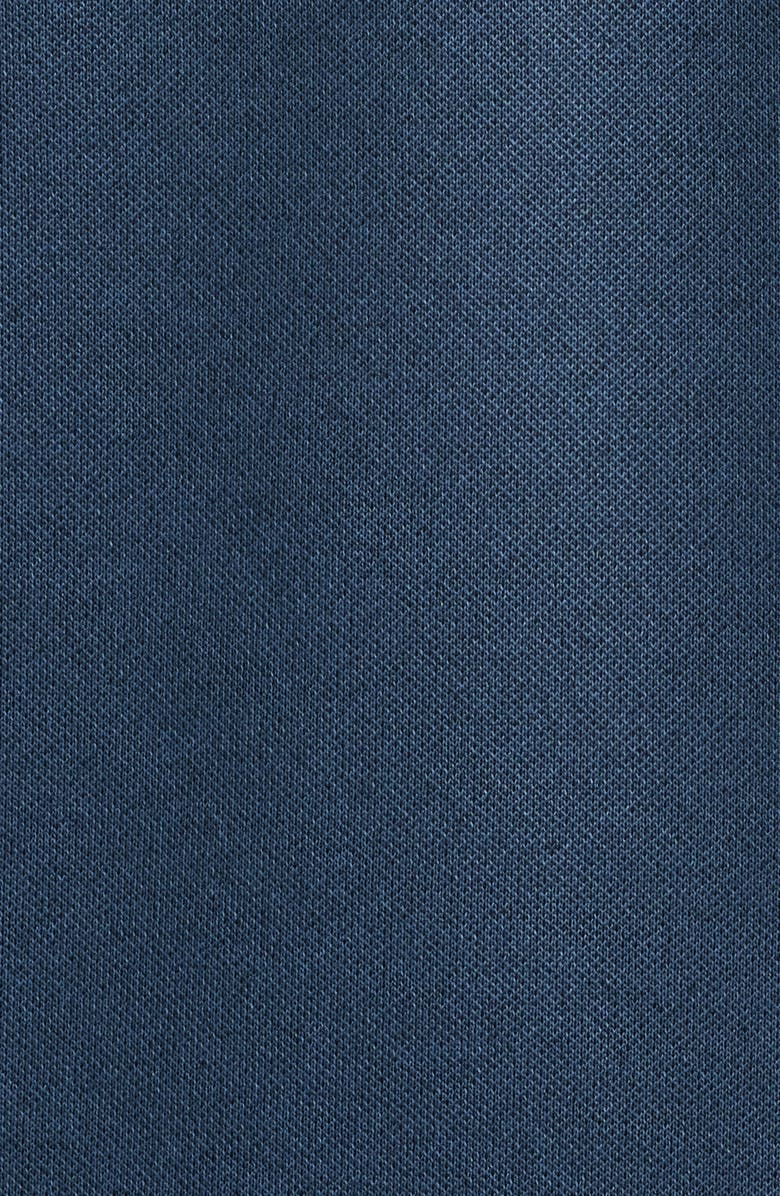 TravisMathew Good Good Acropolis Chest Stripe Polo, Alternate, color, Mood Indigo/ Vintage Indigo