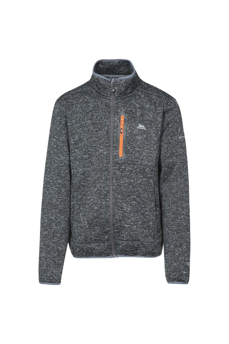 Bingham Fleece Jacket, Main, color, Black Marl