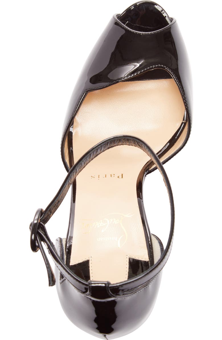 Christian Louboutin Aketata Ankle Strap Sandal, Alternate, color,