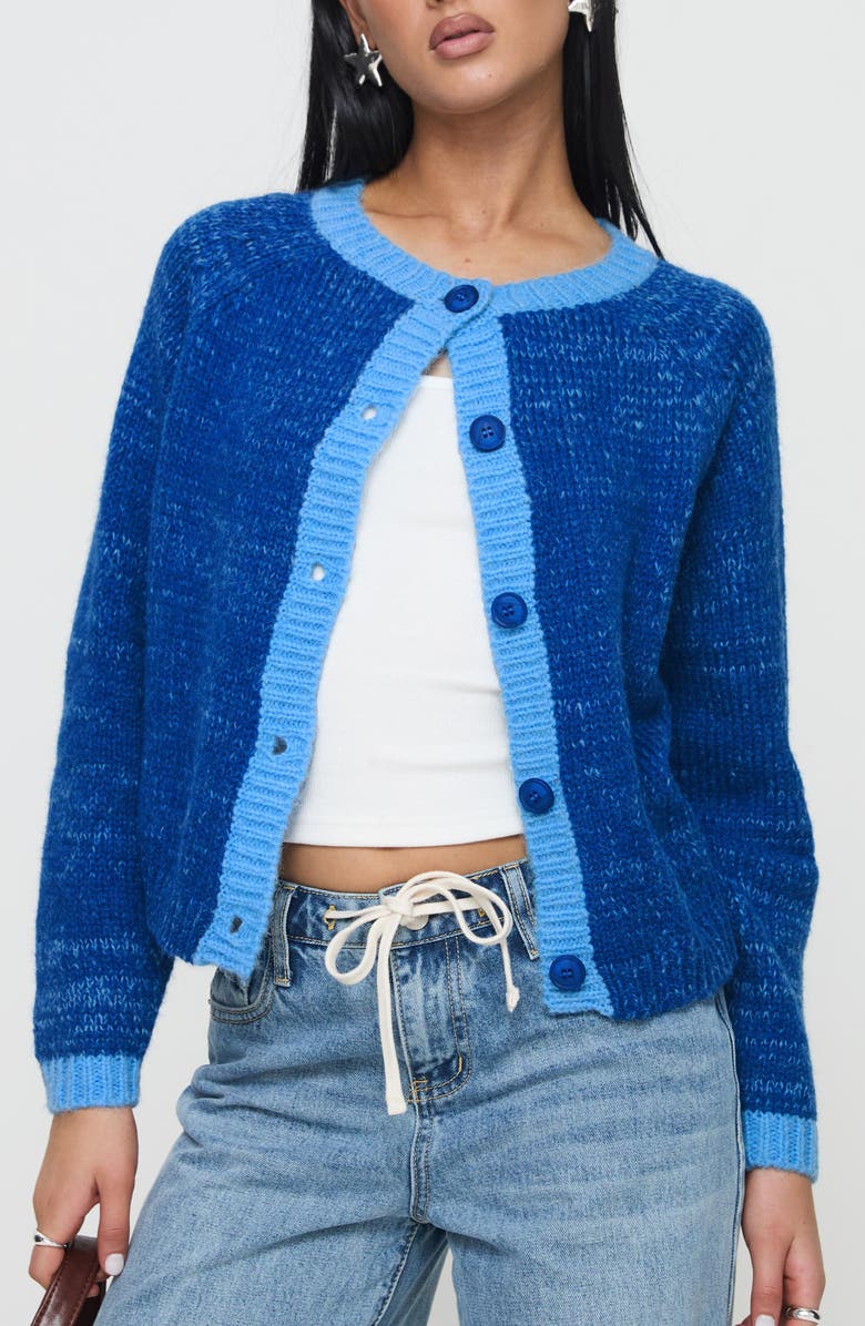 Princess Polly Oak Meadow Cardigan, Main, color, 