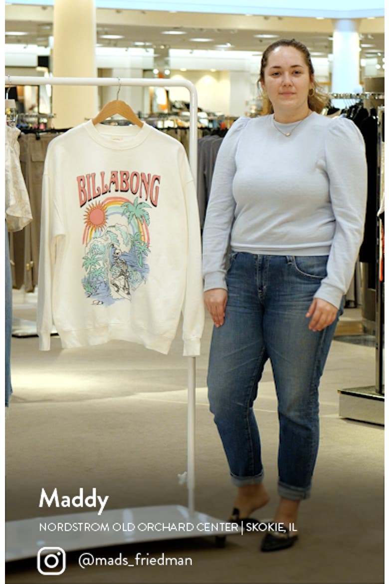 Ride In Cotton Blend Graphic Sweatshirt video