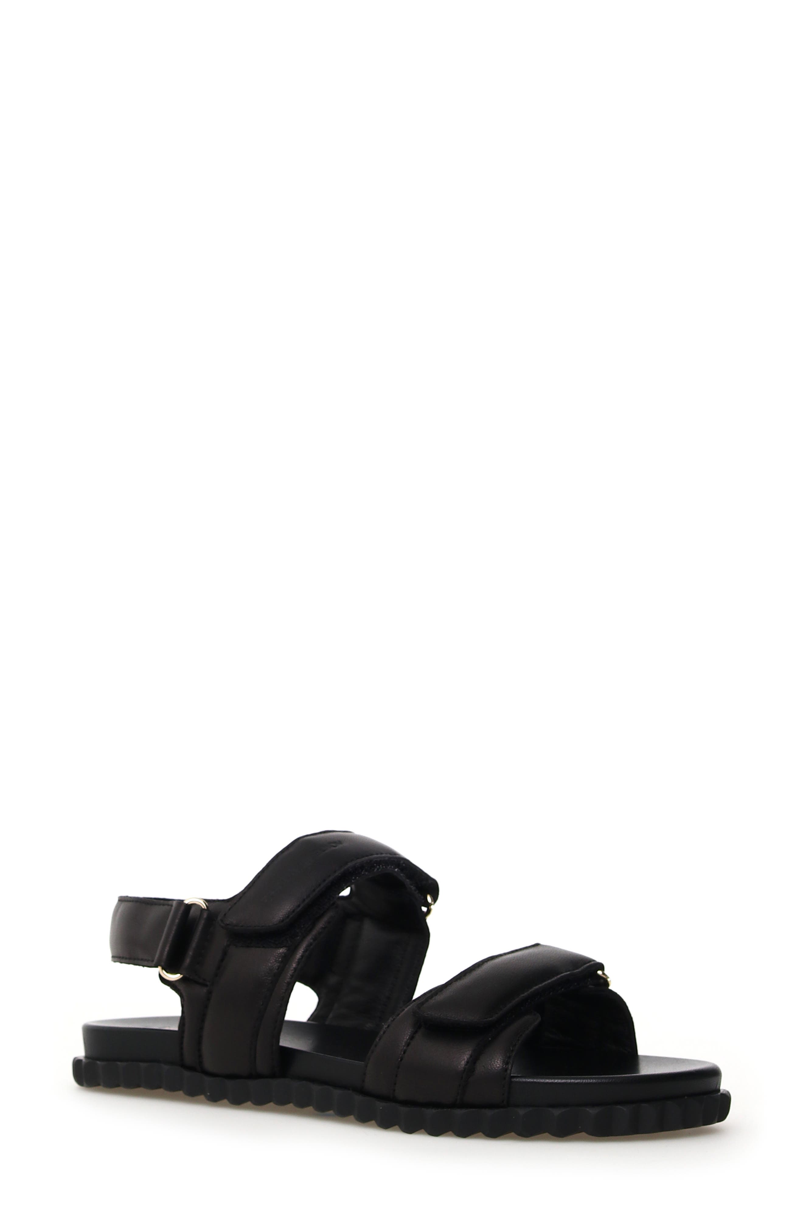 Voile Blanche Lily Sandal, Main, color, Black