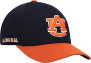 TOP OF THE WORLD Men's Top of the World Navy/Orange Auburn Tigers Two-Tone Reflex Hybrid Tech Flex Hat