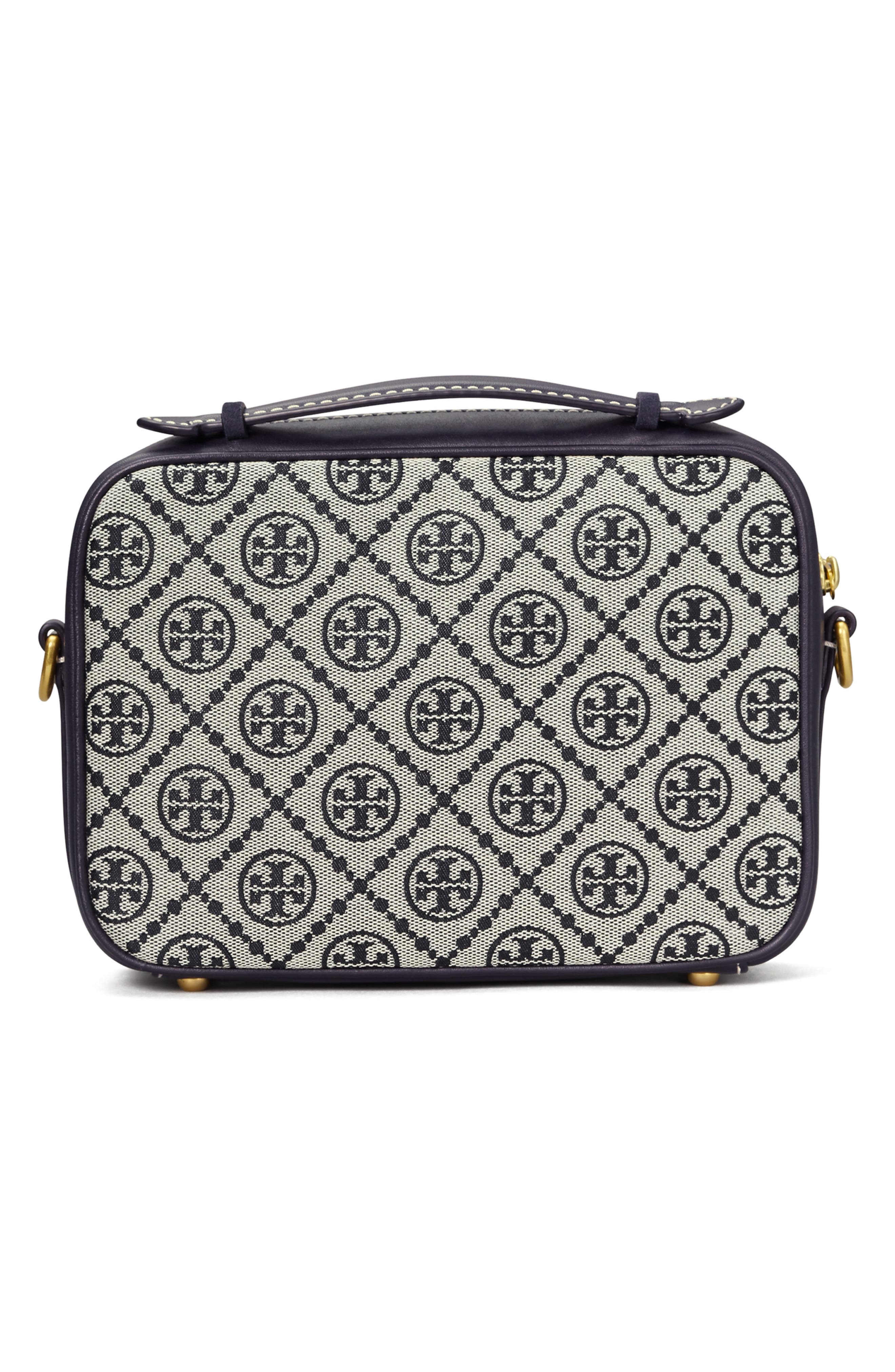 Tory Burch T Monogram Jacquard Camera Bag, Alternate, color, 