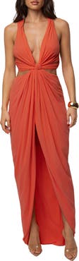 JLUXLABEL Warm Sunsets Maxi Dress