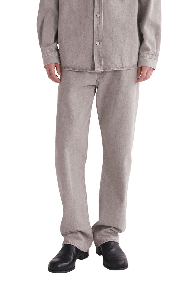 '90s Mid Rise Loose Straight Leg Jeans, Main, color, DIGITAL MD GREY