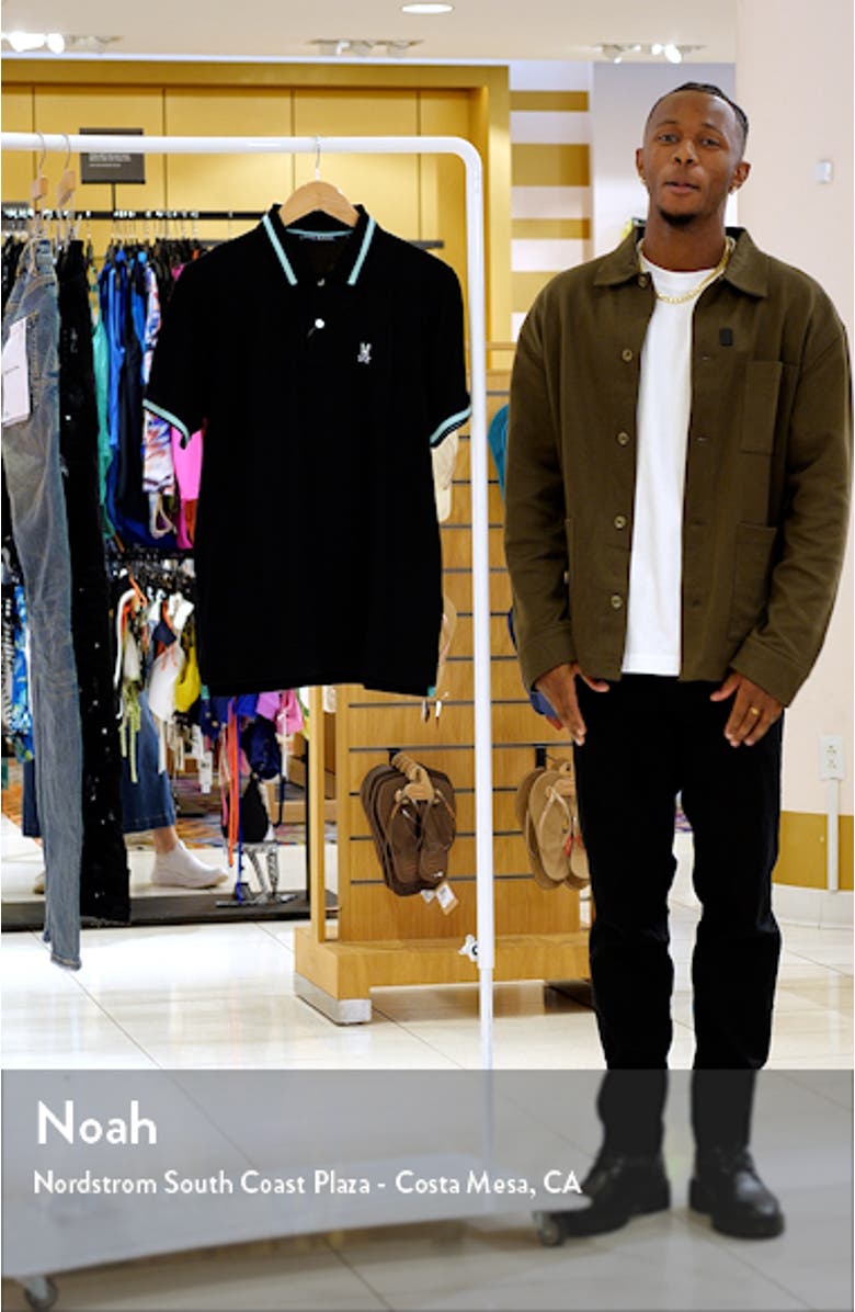 Irving Tipped Piqué Polo, sales video thumbnail