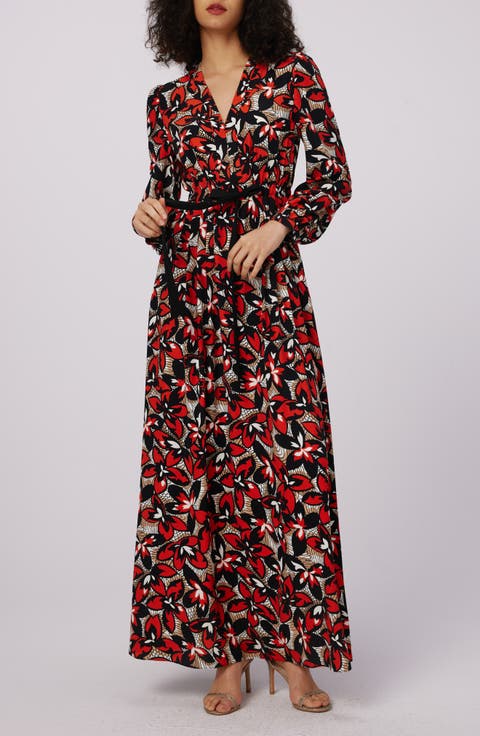Lilo Floral Long Sleeve Maxi Dress