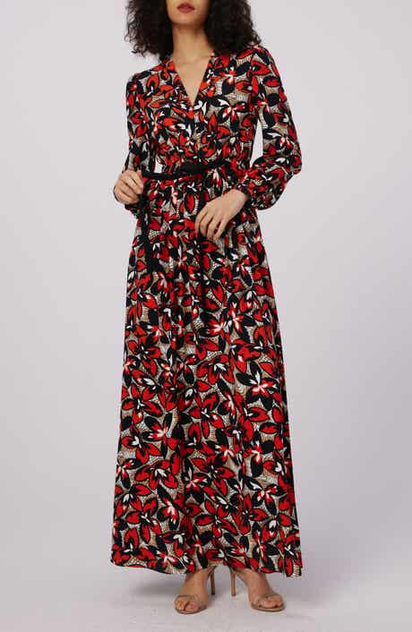 Lilo Floral Long Sleeve Maxi Dress