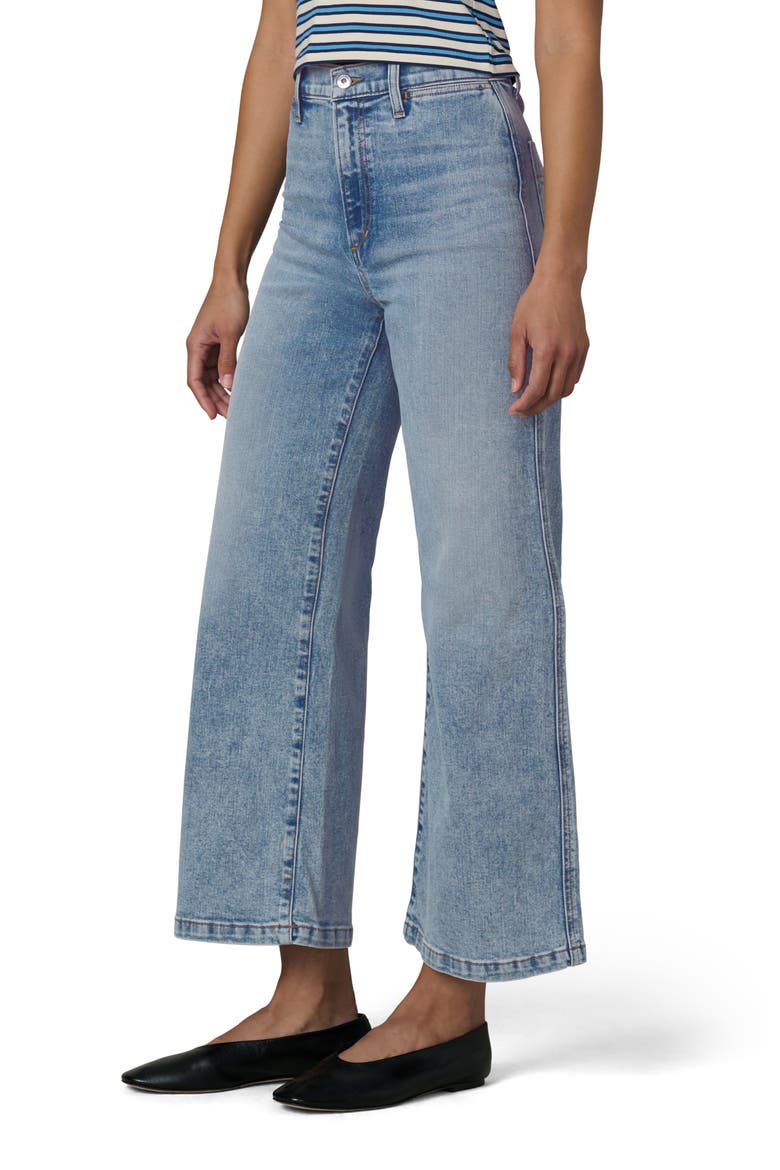 The Mia Welt Pocket High Waist Ankle Wide Leg Jeans, Alternate, color, VERNAL