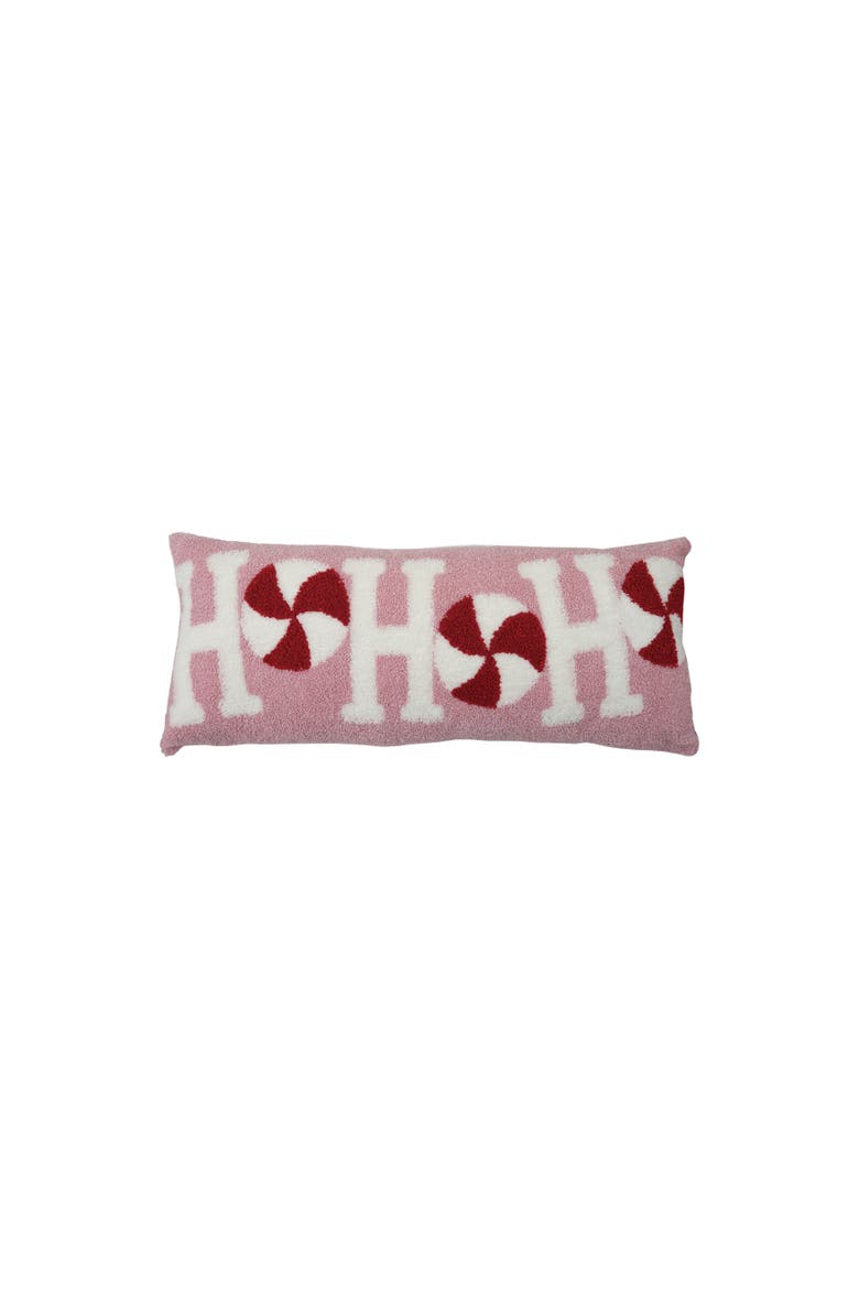 Candy Stripe Cotton Terry Lumbar Pillow, Main, color, Multicolor
