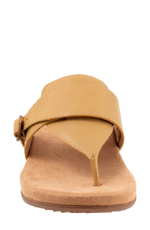 Softwalk ® Belize T-strap Sandal In Dusk Yellow