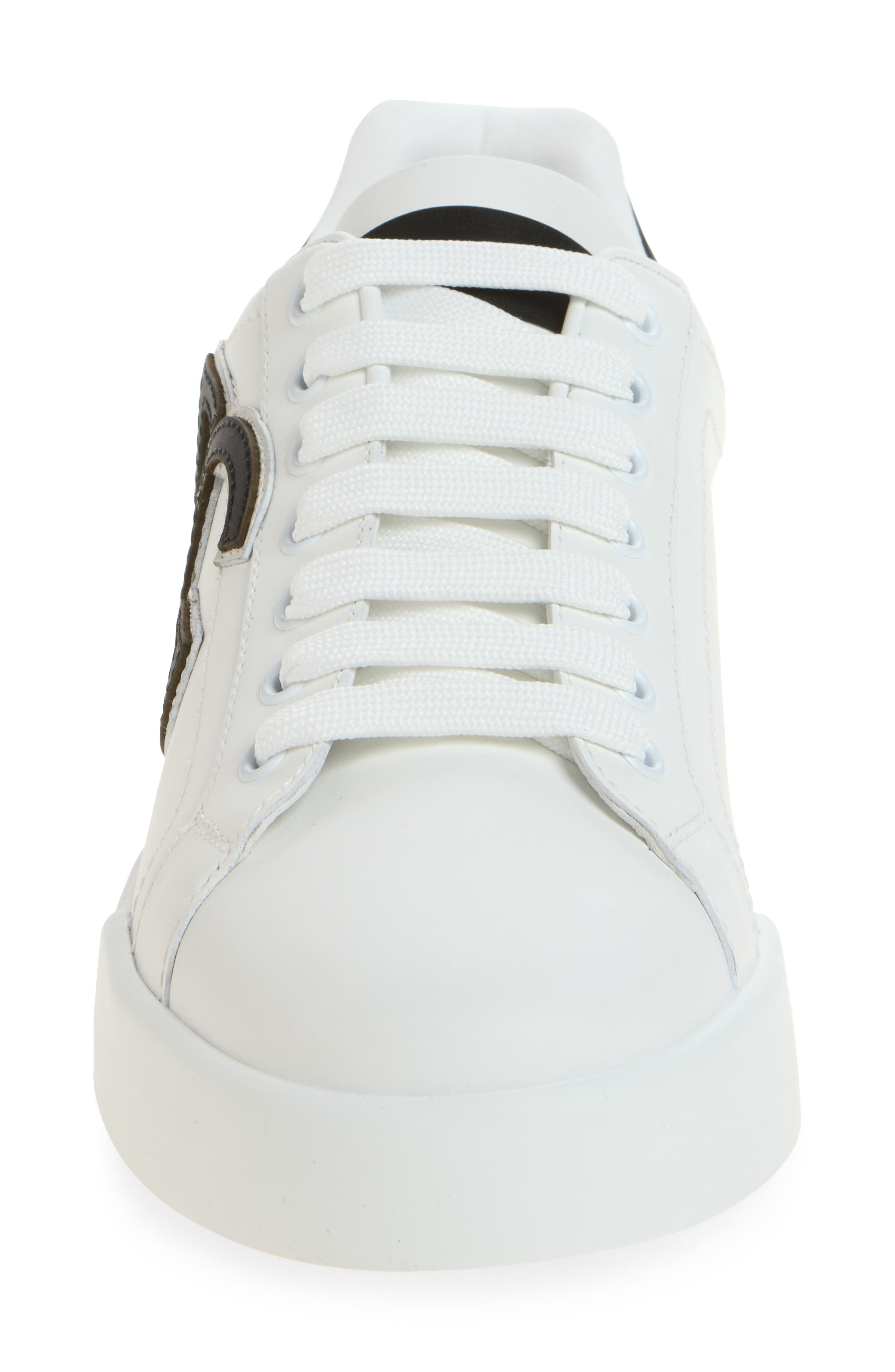 DG Low Top Sneaker, Alternate, color, WHITE/ BLACK