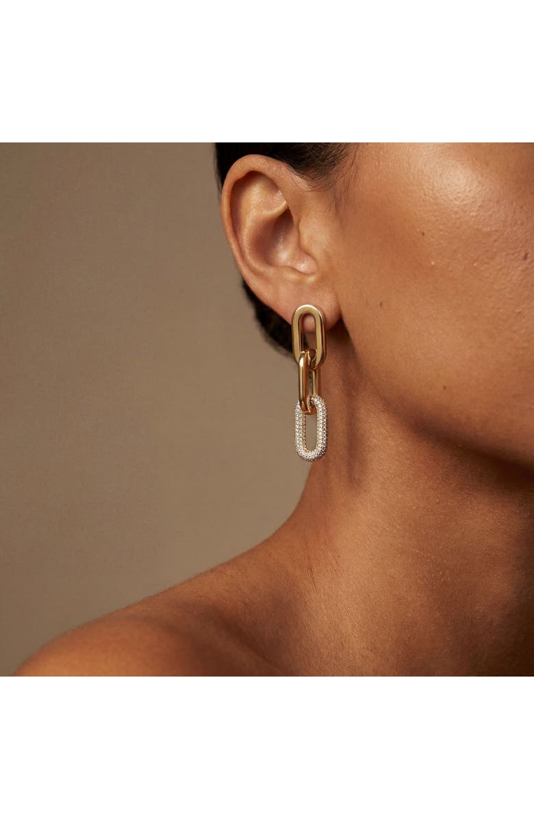 Ora Ana The Bridget Dangle Earrings, Alternate, color, Gold