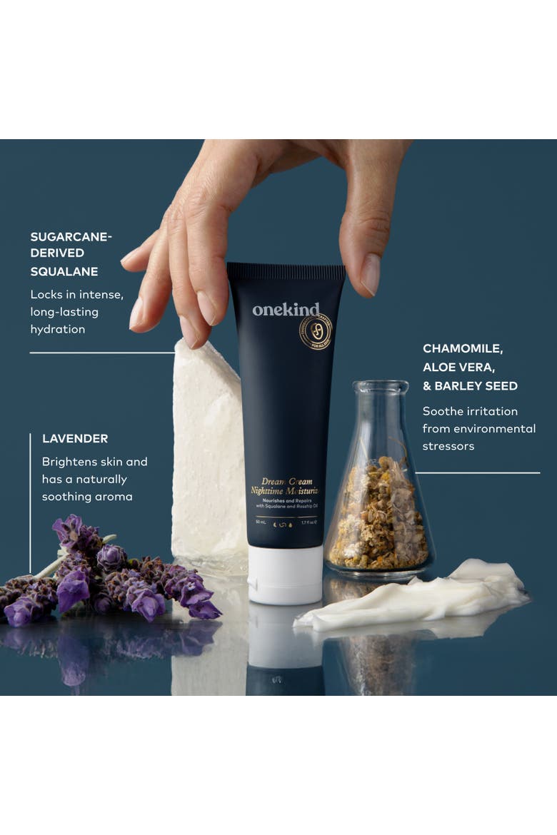 Dream Cream Hydrating Anti-Aging Night Cream for Sensitive Skin, Alternate, color, None