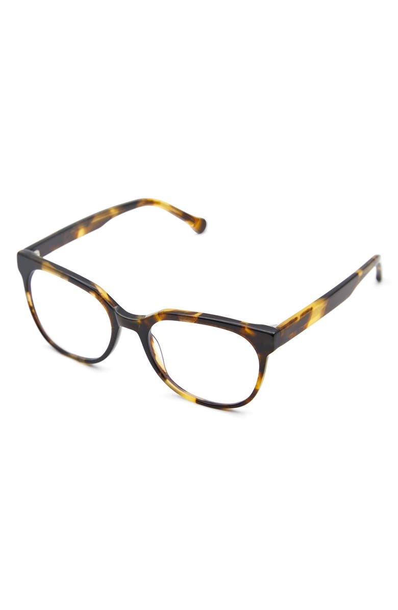 Felix Gray Kelvin 52mm Round Blue Light Blocking Glasses, Alternate, color, 