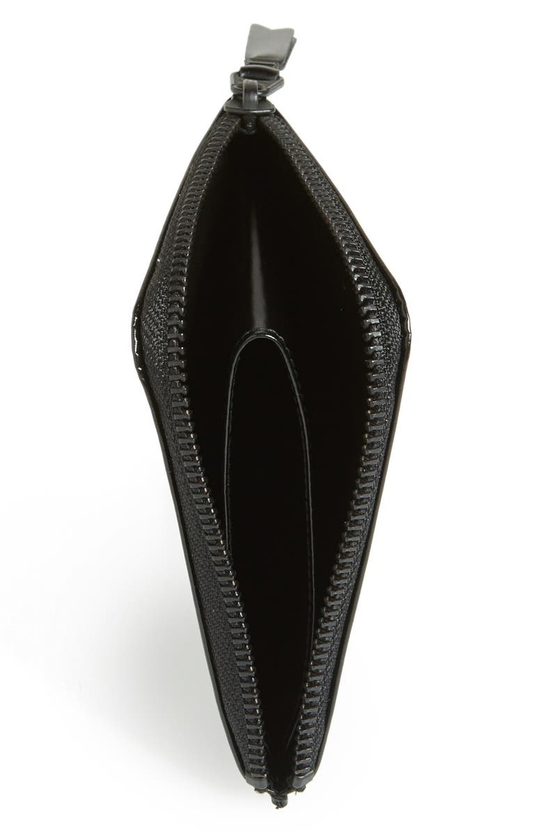 Comme des Garçons Half Zip French Wallet, Alternate, color, 