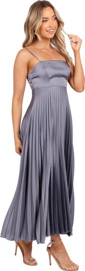 Naira Pleated Maxi Dress