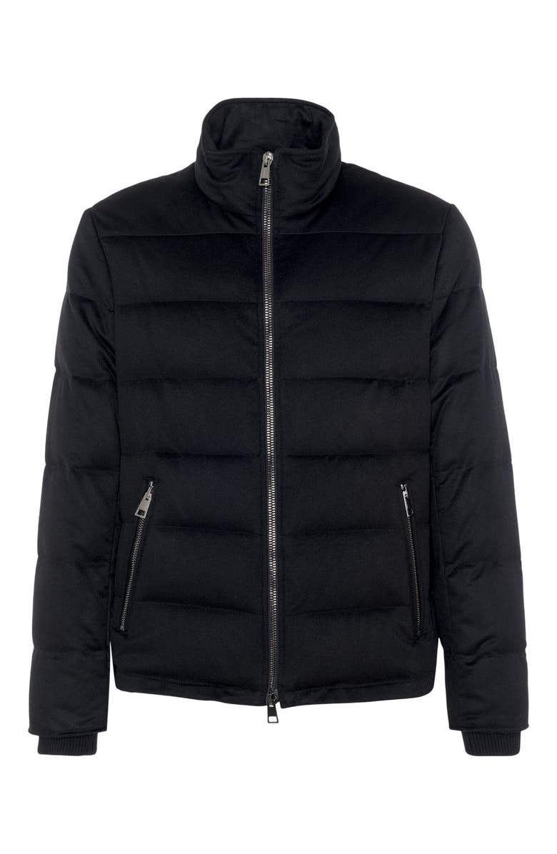 GORSKI Cashmere Down Jacket Fabricated from Loro Piana Fabric, Alternate, color, Light Beige