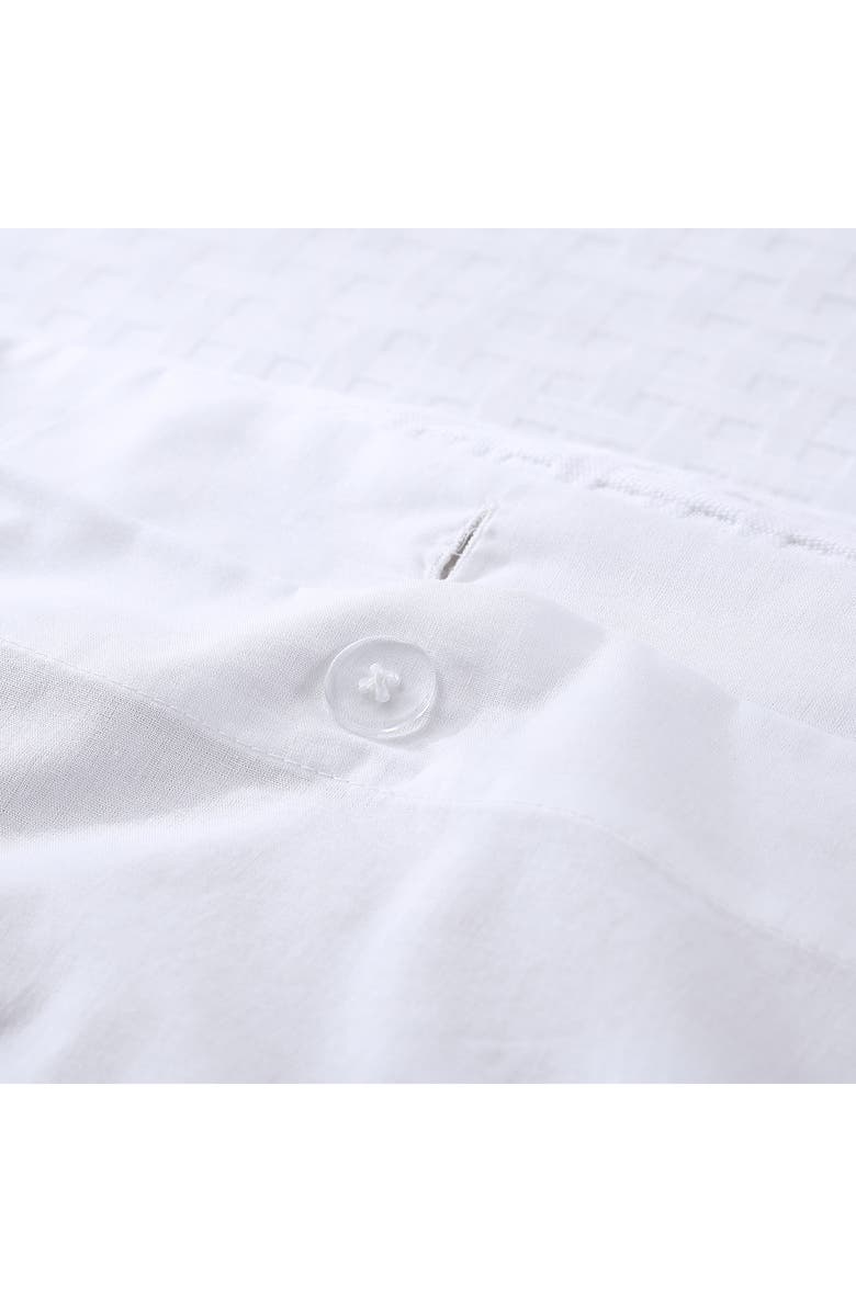 Tommy Bahama Basketweave Cotton Duvet Cover & Sham Set, Alternate, color, White