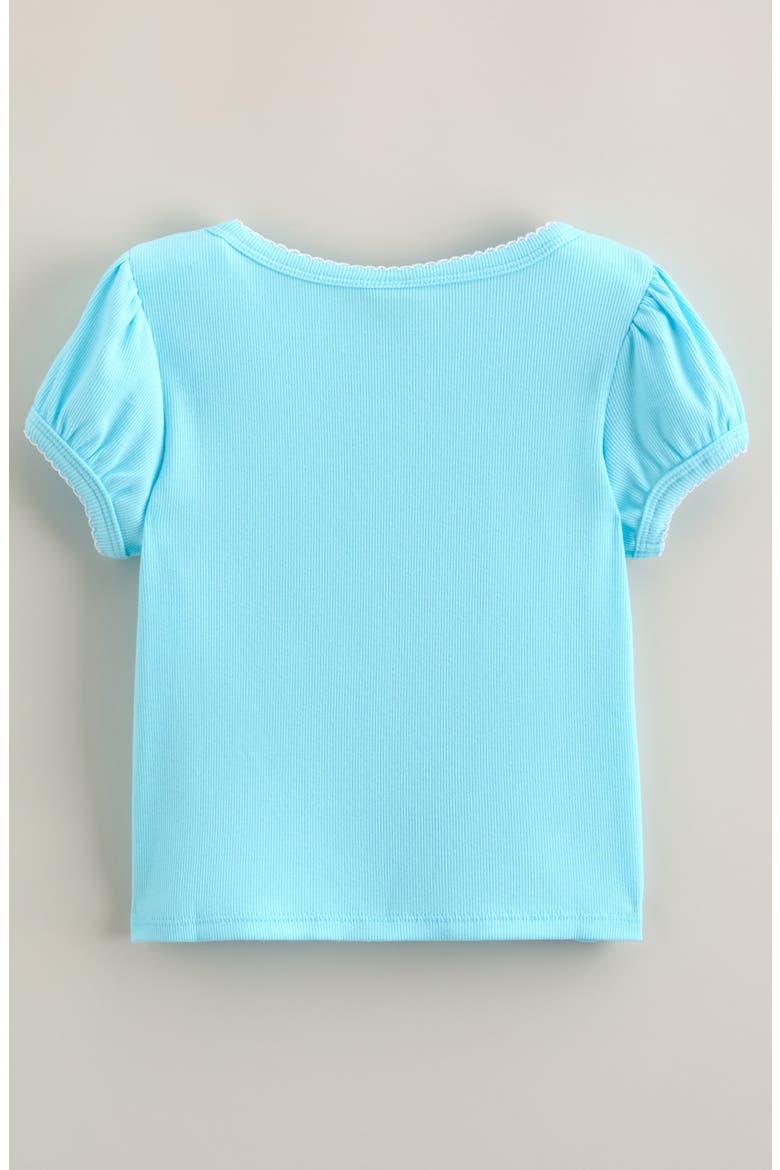 Kids' Rib Top, Alternate, color, BLUE ORANGE POP EMBROIDERY