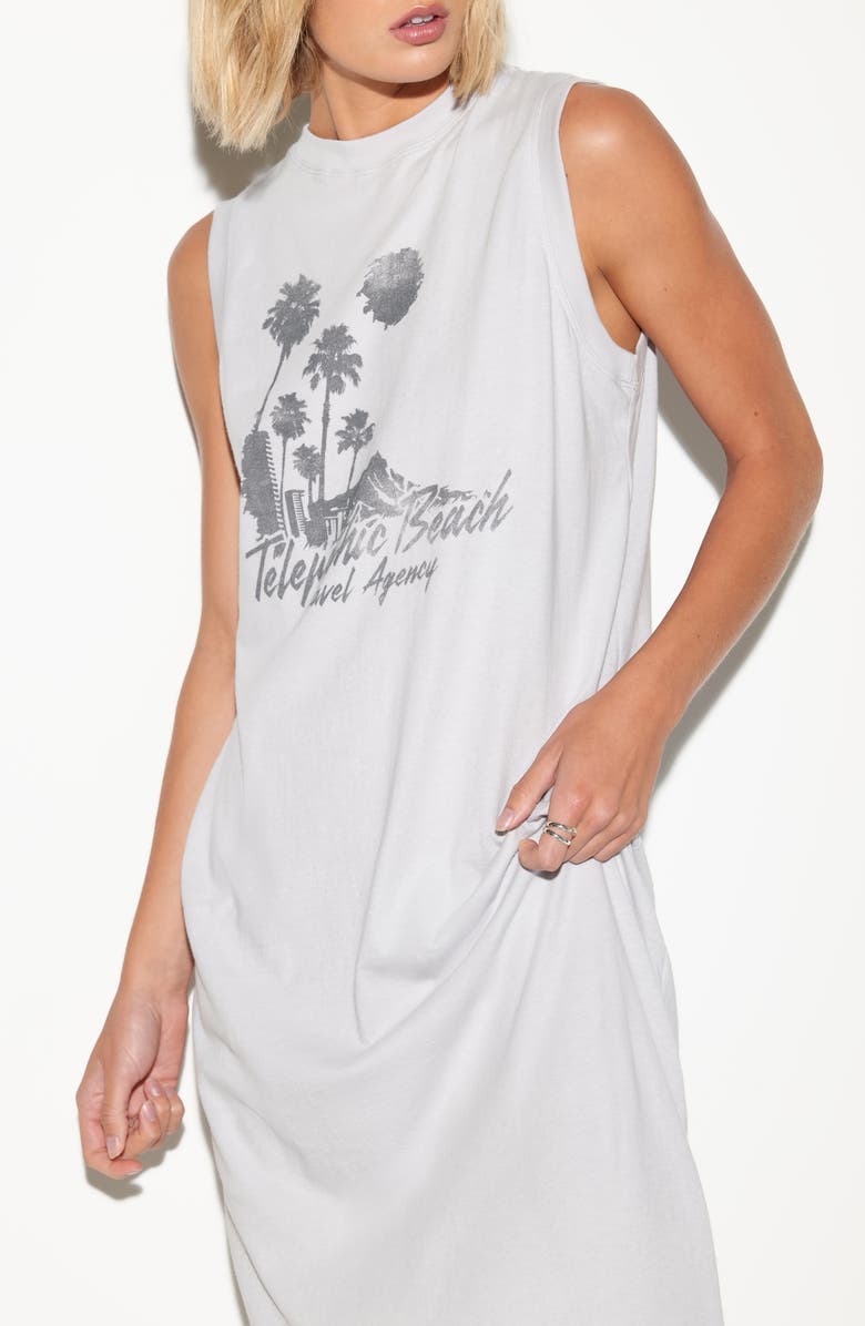 Spiritual Gangster Telepathic Tank Maxi Dress, Alternate, color,