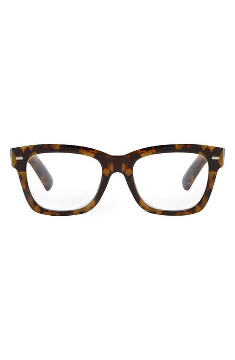 Shiloh 64mm Square Blue Light Blocking Glasses