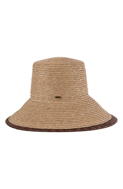 Annabelle UPF 50+ Wide Brim Straw Sun Hat