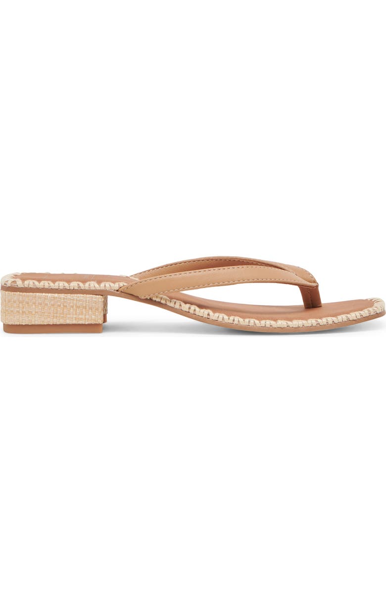 Dolce Vita Barty Flip Flop, Alternate, color, Light Tan Leather