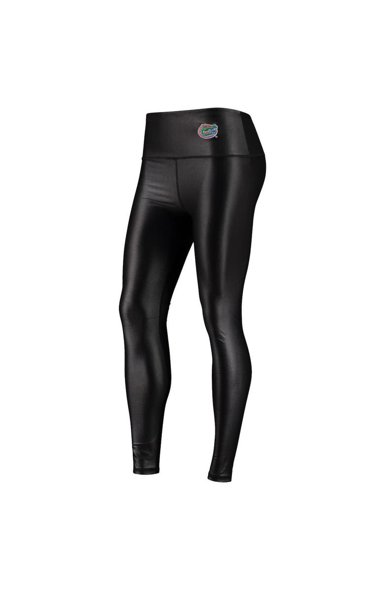 ZOOZATZ Women's ZooZatz Black Florida Gators Shine Liquid Leggings, Alternate, color,