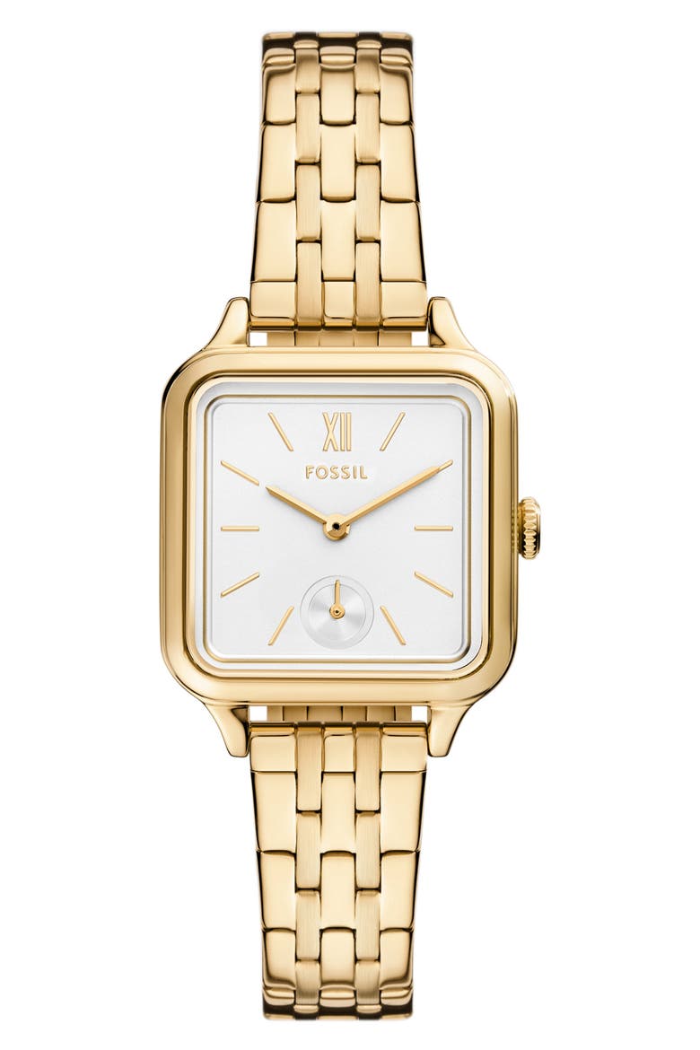Colleen Bracelet Watch, 28mm, Main, color, GOLD