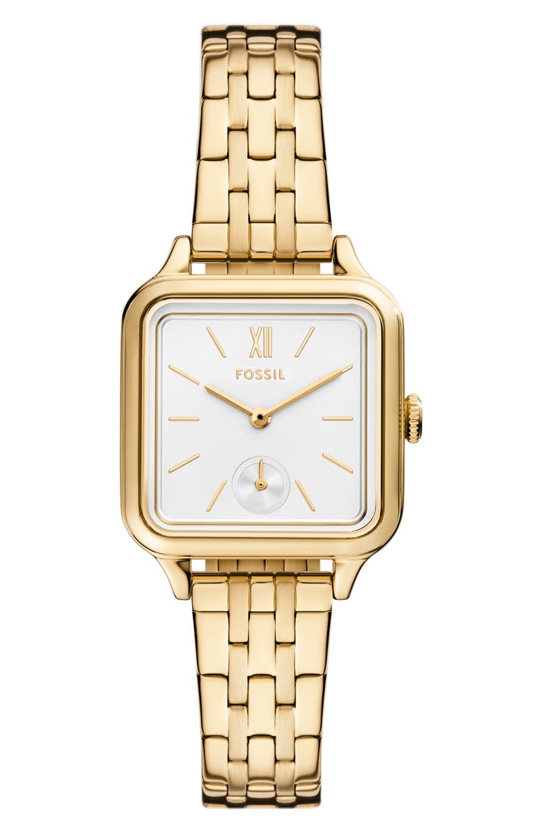 Fossil Colleen Bracelet Watch, 28mm, Main, color, Gold