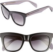 rag & bone 50mm Square Cat Eye Sunglasses