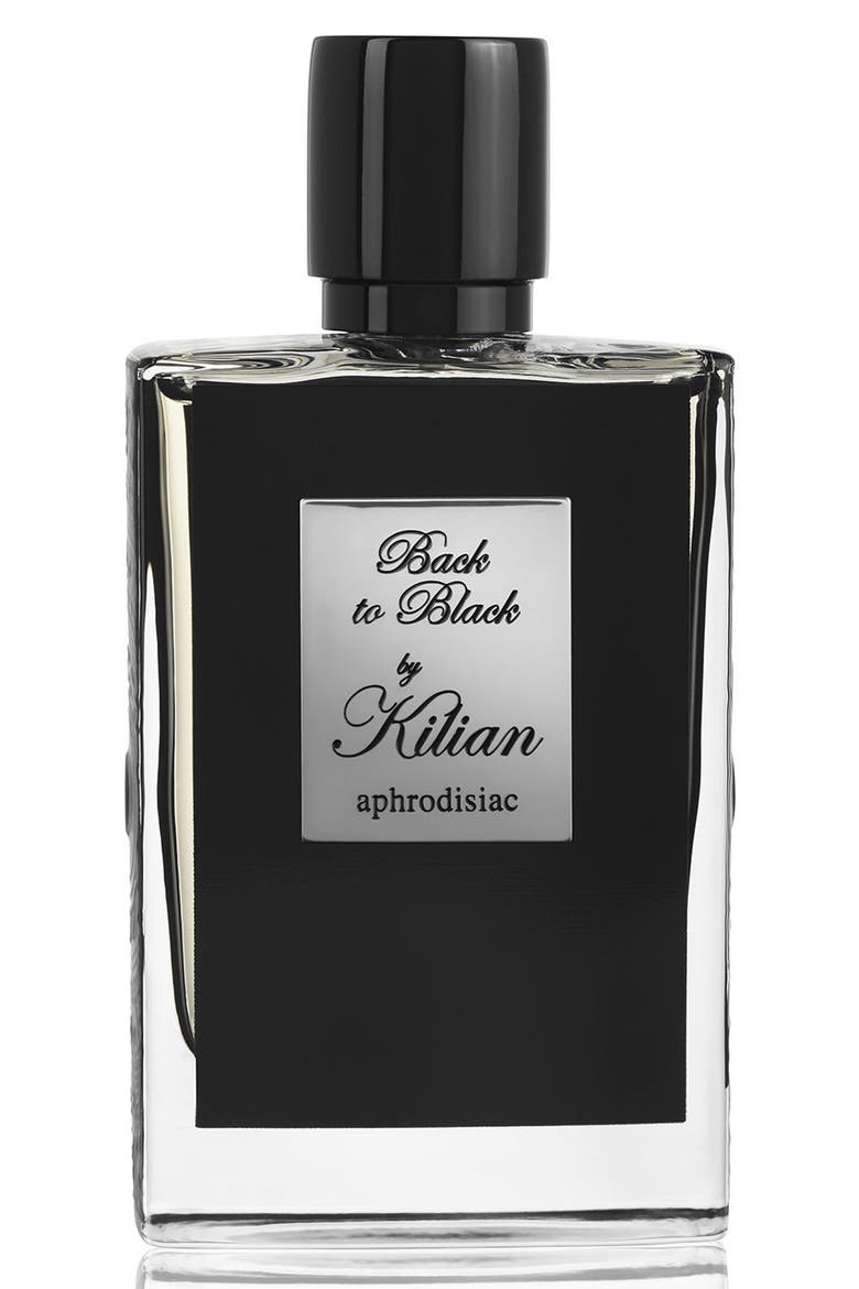 Kilian LOeuvre Noire - Back to Black, aphrodisiac Refillable Fragrance Spray, Main, color, NO COLOR
