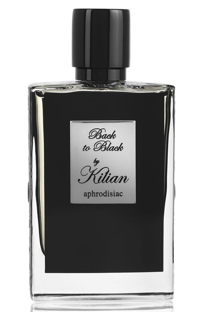 Kilian Paris Kilian LOeuvre Noire - Back to Black, aphrodisiac Refillable Fragrance Spray, Main, color,
