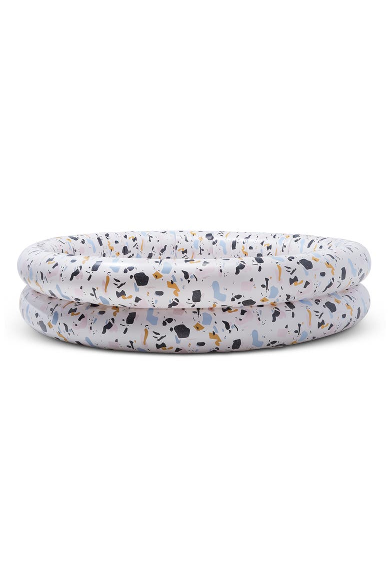 Terrazzo Inflatable Pool, Main, color, MULTI