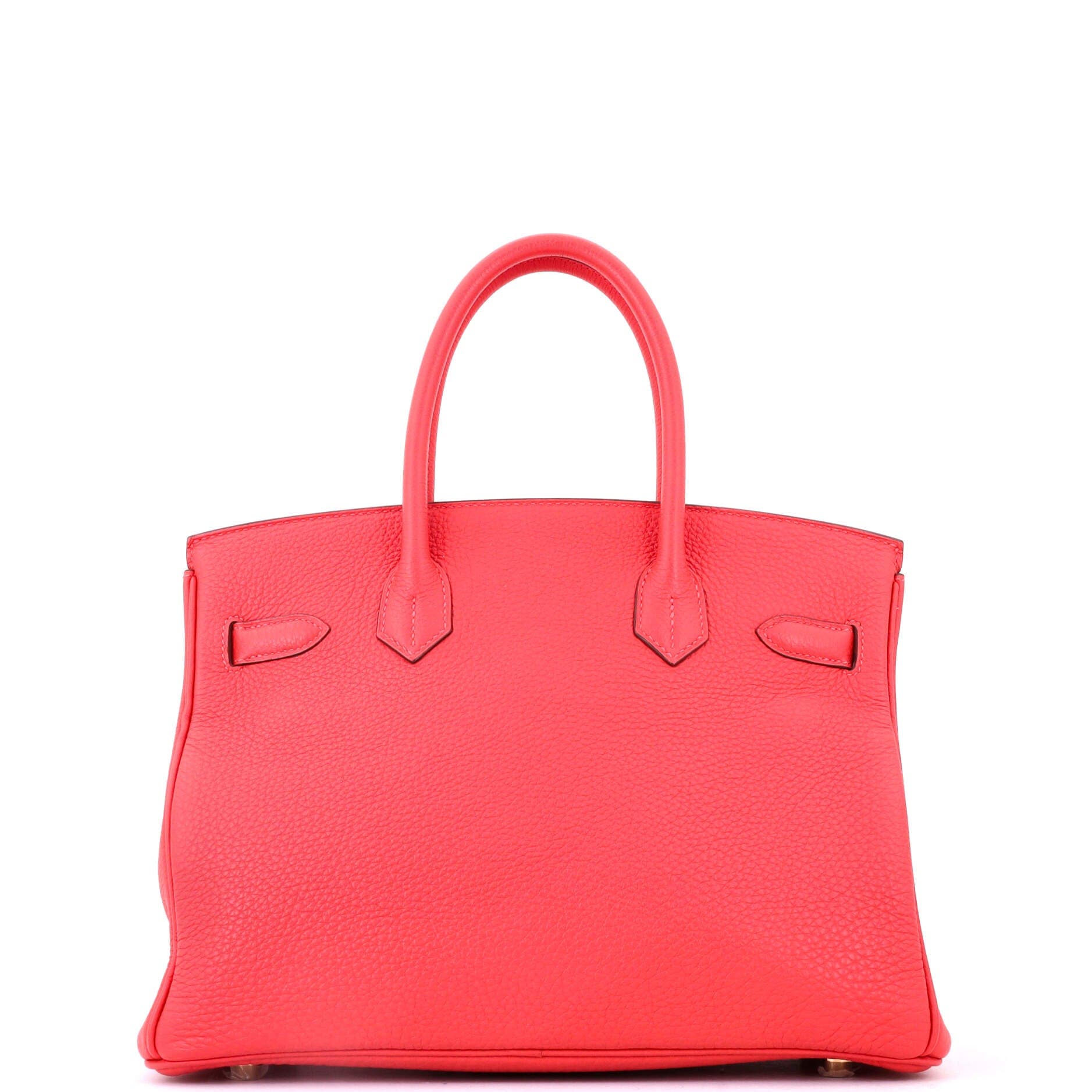 Birkin Handbag Red Togo with Gold Hardware 30, Alternate, color, Red